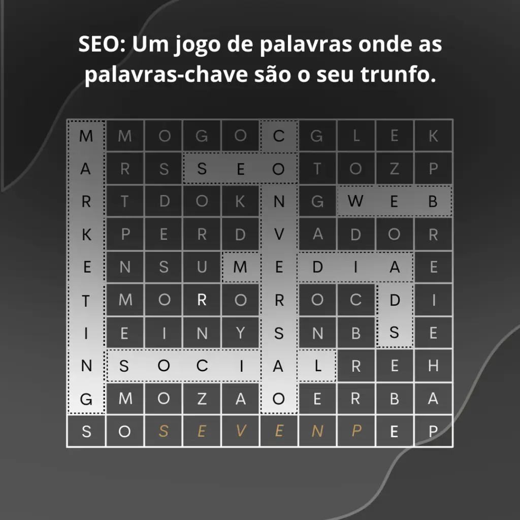 palavras cruzadas com keywords